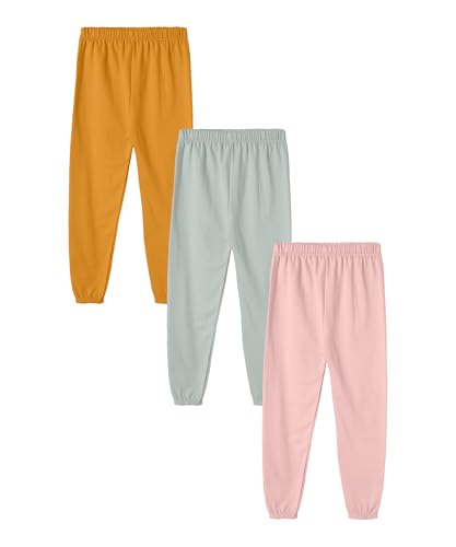 Image of SHODOX Boys Cotton Blend Regular Fit Printed Multicolor Track Pants | Comfortable Casual Joggers for Boys - Pack of 3