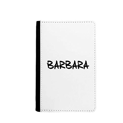Étui de protection pour passeport avec porte-cartes Barbara en cuir