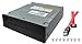 Lite-On 24X SATA Internal DVD+/-RW Drive Optical Drive IHAS124-14 with 1x Sata Power Cable, 8x Screws for Desktop Computers, Sever and More