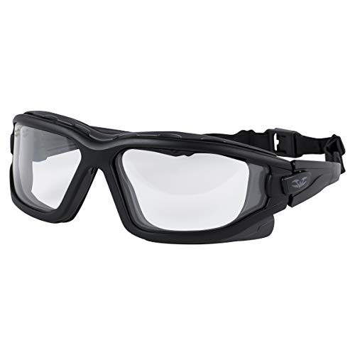 Valken Airsoft Zulu Thermal Lens Goggles - Slim Fit, Clear Lens