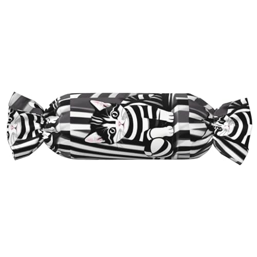 Almohada de espuma viscoelástica negra 62x25 cm