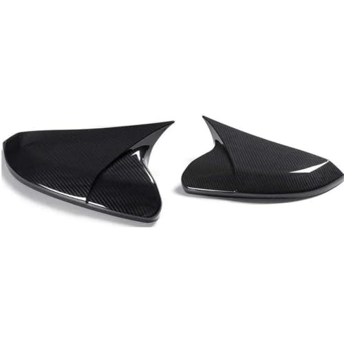 Coque de rétroviseur Civic 10 look carbone style klaxon finition premium sportive