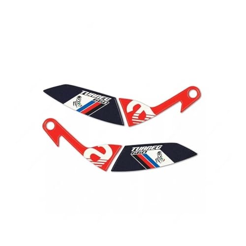 Protection de réservoir moto Touareg 660 2024 : kit autocollants de réservoir latéraux