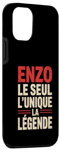 Enzo Homme Humour Idée Cadeau Humoristique Drôle Coque pour iPhone 12/12 Pro – vue 3