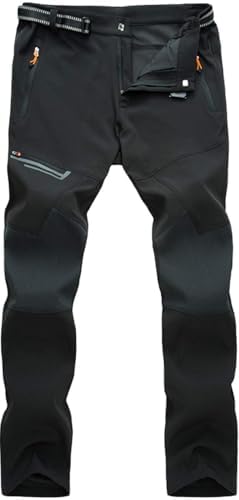 TACVASEN Men's Hiking Trousers Quick Dry Walking Work Cargo Trousers