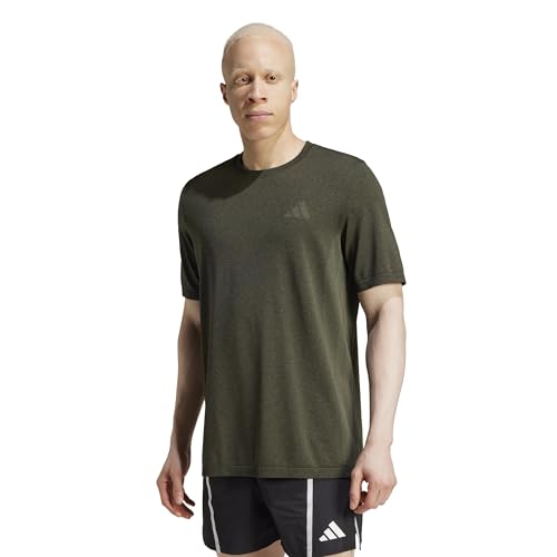 Uomo Train Essentials Structure T-Shirt Olive Six XS