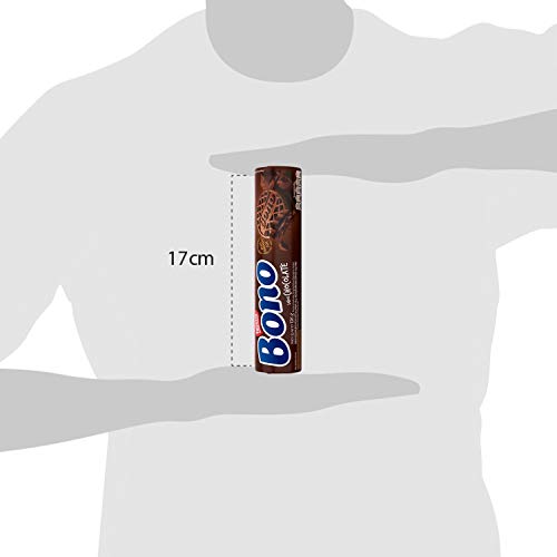 Bono Biscoito Recheado, Chocolate, 126g