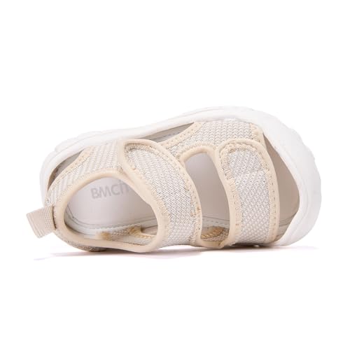 Image of BMCiTYBM Baby Boy Girl Closed Toe Summer Toddler Sandals Lightweight Shoes Infant Non-Slip First Walking Sneakers 6 9 12 18 24 Months 2-3 Years