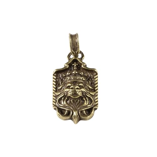 Pendentif en laiton RLKHXBS : amulette en cuivre rétro pour rétroviseur