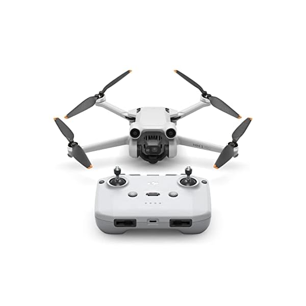 DJI Mini 3 Pro – Leichte und faltbare Kameradrohne mit 4K/60fps Videos, 48 MP Fotos, 34 Minuten Flugzeit, Hindernisvermeidung in 3 Richtungen, ideal für Luftaufnahmen und soziale Medien