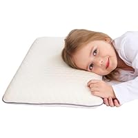 SIKAINI Kinderkissen Memory Schaum Kinder Kissen Oeko-Tex Hypoallergenic Kissen Kinder kinderkissen flach 3-10 Jahre