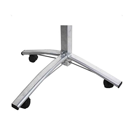Soporte móvil ajustable para laptop con ruedas y mouse pad miniatura 3
