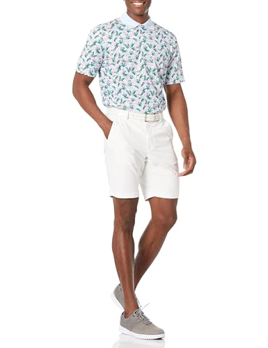 Image of Amazon Essentials Men's Regular Fit Golf Polo Shirt, Moisture-Wicking Quick Dry, Recycled Polyester, Short Sleeve