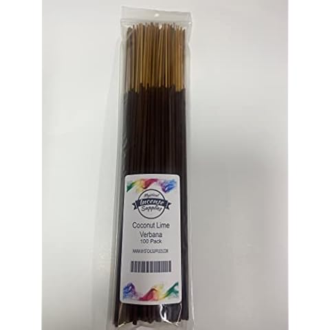 Coconut Lime Verbena Incense Sticks by Burn My Candle Cover