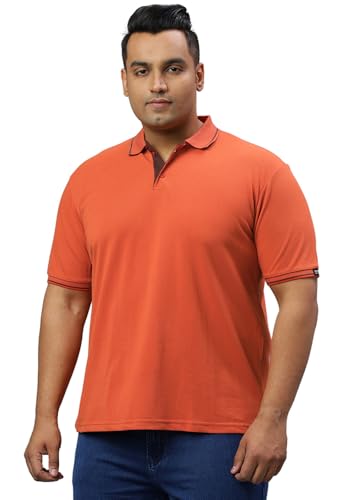 Image of Wear Your Opinion Men's Plus Size Tipped Polo Collar Neck Tshirt