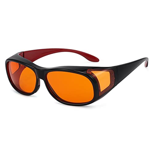 Eyekepper Fitover Blue Light Glasses (Amber Lens)