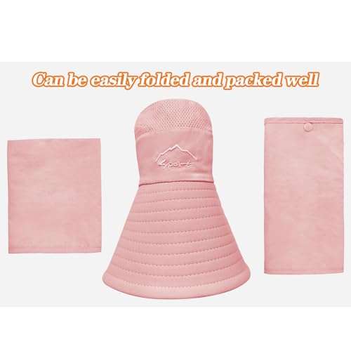 Image of Sun Hats for Men Women Fishing Hat UPF 50+ Breathable Wide Brim Summer UV Protection Hat