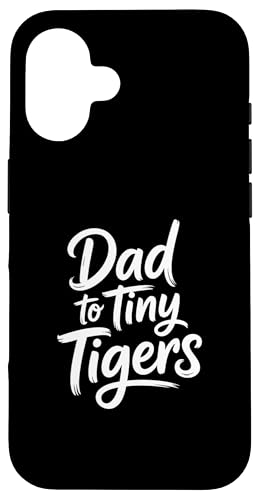 Dad To Tiny Tigers �X�}�z�P�[�X iPhone 16 �p