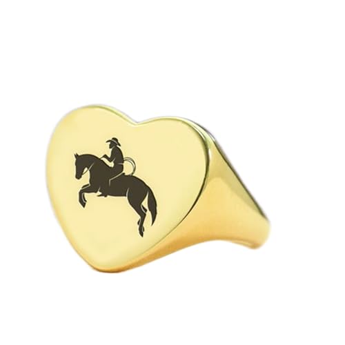 Bague cowboy cœur argent hypoallergénique pour peaux sensibles