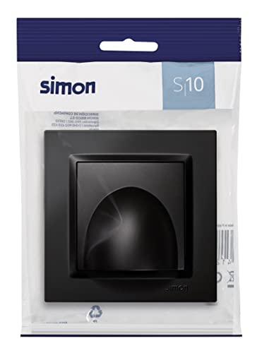 Sortie câble noir Simon 10 pour plaque de finition électricien - 3