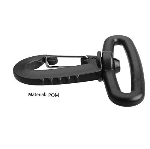 AERZETIX - Juego De 8 Mosquetones De Enganche Rápido Con Gancho