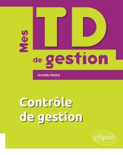 Mes TD de contrôle de gestion (Mes TD de Gestion)