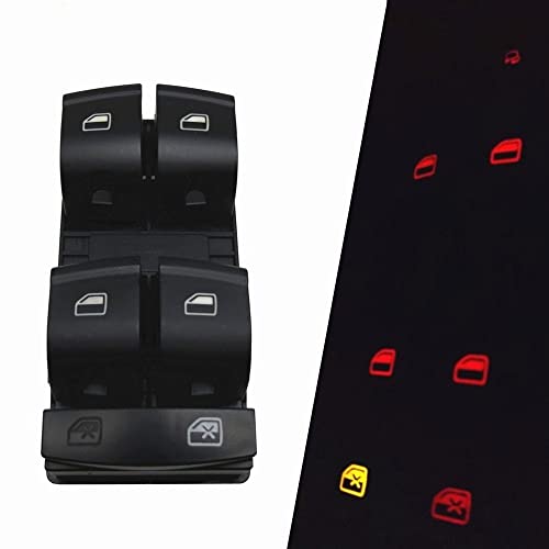 Interruptor de ventanilla maestro y panel eléctrico para Audi A3 Sportback, A6 y Q7 2