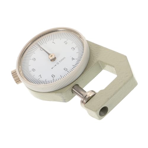 Cabilock Medidor de Espesor Preciso para Cuero, Herramienta Portable con Punta Plana miniatura 1