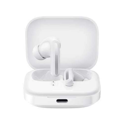 Redmi Buds 5 Truly Wireless Bluetooth in Ear Ear Buds (TWS) with Upto 46Db Hybrid Noise Cancellation,Dual-Mic Ai Call Enhancement,10Mins for 4Hours Fast Charging with Upto 38Hrs Playback|Fusion White (B0CT91G9GW) Amazon Price History, Amazon Price Tracker