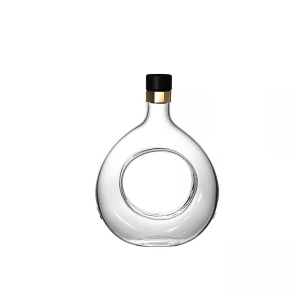 birene Decanter Decanter for Vino Rosso in Vetro di Cristallo di Alta qualità for Uso Domestico, Commerciale, di Alto Valore