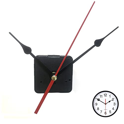 Gokelomg Mecanismo de movimiento reloj hora minutos segunda manecilla DIY Set