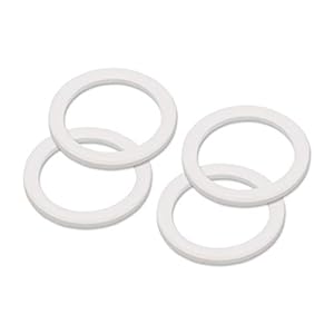 Fino replacement gasket for 6 cup stovetop espresso coffee maker silicone set of 4  urban country home decor