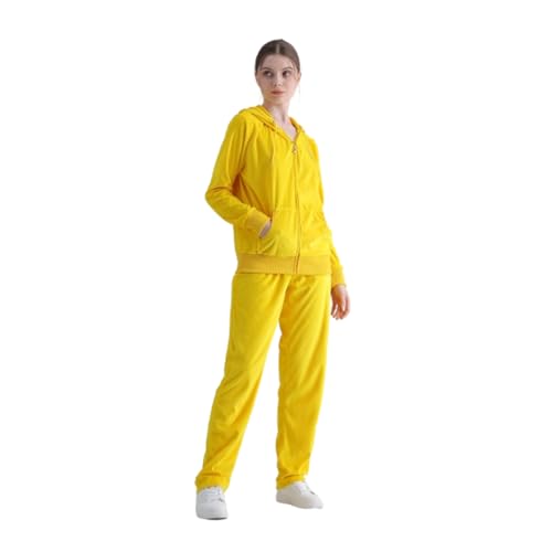 Survêtement en velours femme TanBridge idéal pour vos moments de détente et cocooning à la maison
