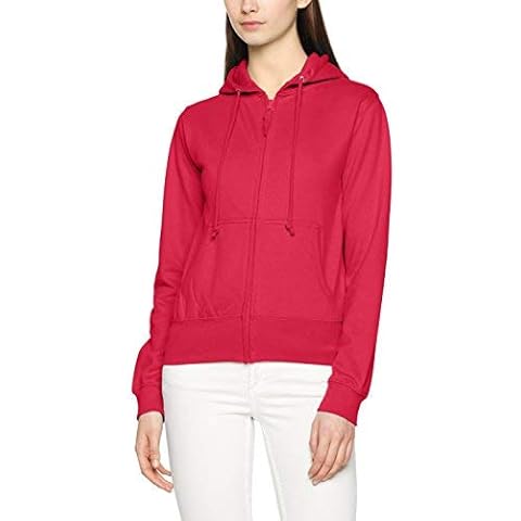 AWDis Women's Hot Pink Zoodie Hoodie Cover