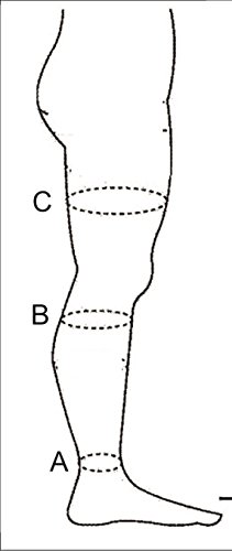Image of Sira Medical Antiskid Varicose Veins Graduate Calibrated Compression Socks, Stocking Improve Blood Circulation, Varicose Vein, Swollen, Aching Legs, Pain Relief, Edema, Sore Legs, Compression Sleeve with Anti Slip, Grade-I, Unisex, (Beige L)