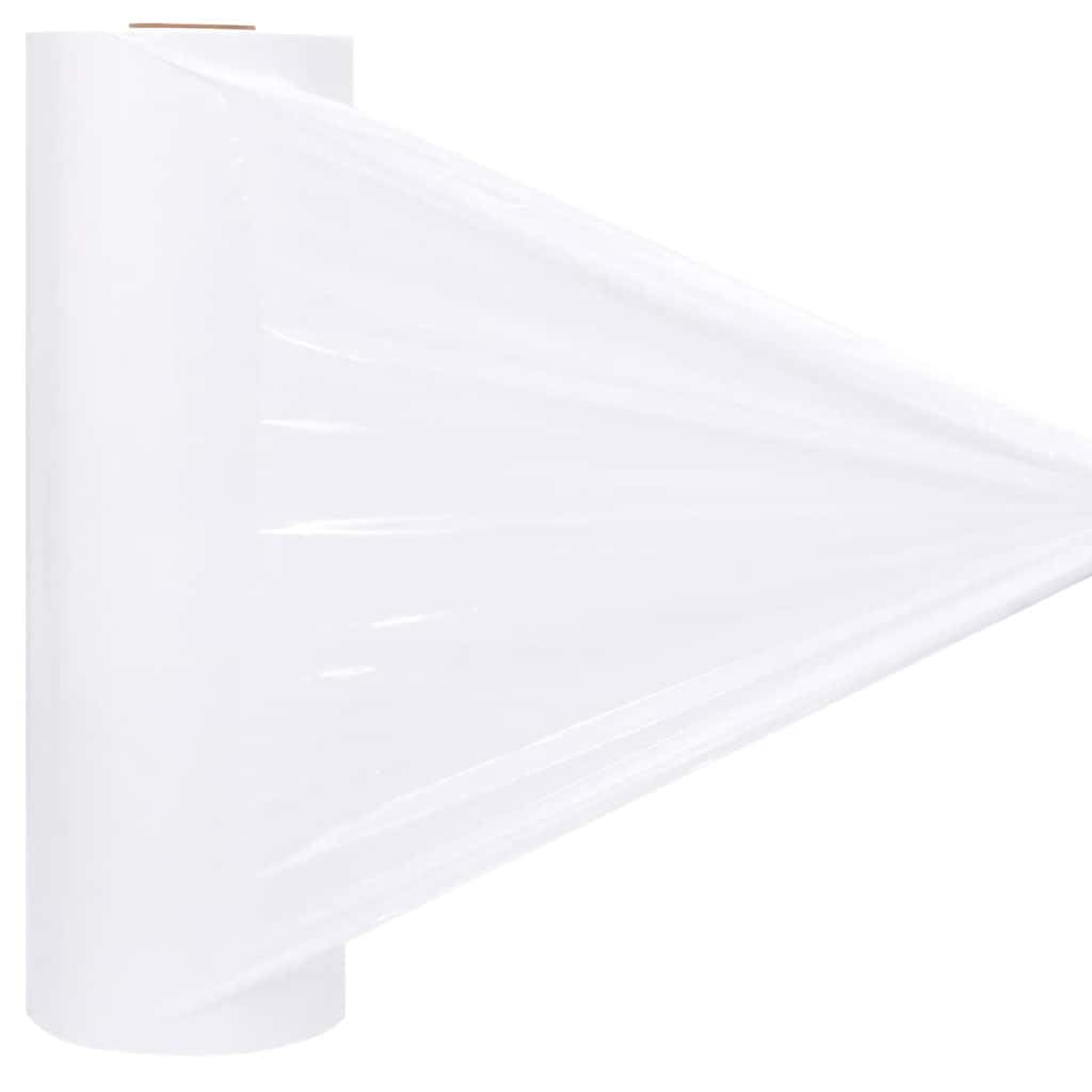 Générique Film étirable agricole Blanc 25 µm 50 cm x 1800 m,Fournitures de Bureau,Fournitures d'expédition,Matériaux d'emballage,Blanc,22.52 KG,4104888