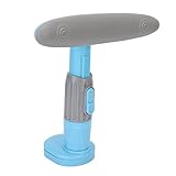 ZJchao Posture Corrector for Men and Women, Upper Back Brace with T Shaped Writing Frame, View Protector Clip Table (Sky Blue)