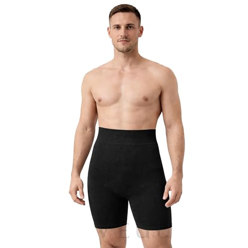 Image of Tummy Tucker Men Shapewear Compression Vest for Tummy Control - Seamless Slimming Body Shaper for Men, Waist Trainer Compression Undershirt for Gym, Office