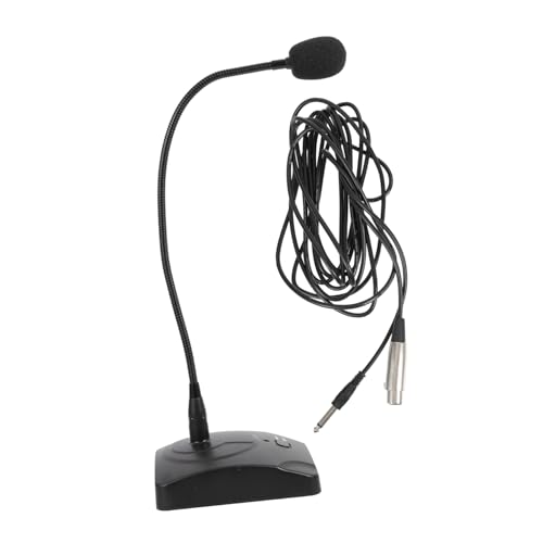 SWOOMEY and Play Gooseneck Condenser Microphone for Desktop and Laptop High Sensitivity Wired Mic for Live Streaming Recording Meetings and Gaming Flexible Adjustability