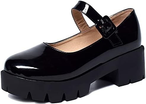 womens black platform dress shoes