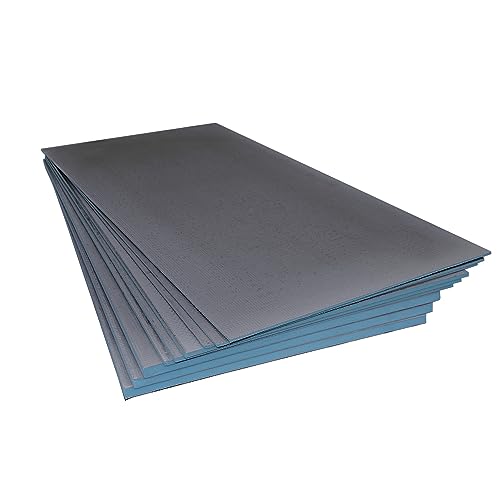Tile Backer Board - Insulation Foam | XPS Foam | Cement Board | Underfloor Heating Insulation Board | Laminate Floor Underlay (20, 1200 x 580 x 6mm)