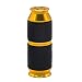Produktbild LHF Sahnespender Düsen 2 Stück Sahnebereiter Aluminiumlegierung Klein und tragbar Ledertasche Frostschutzhand Cream Whipper Dispenser (Golden)