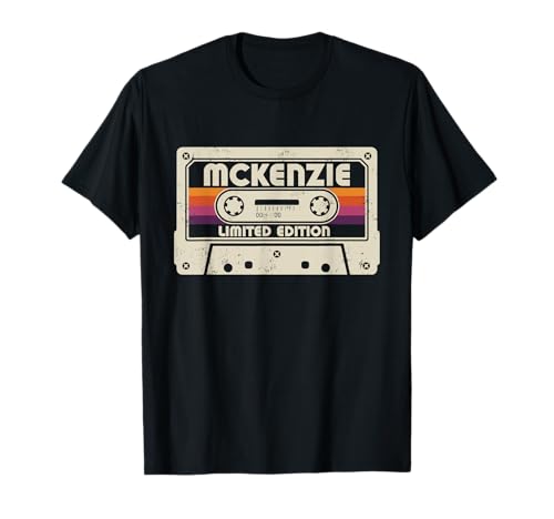 McKenzie First Name Limited Edition, cinta de casete vintage Camiseta