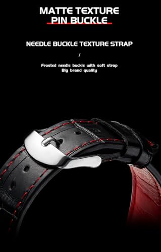 Image of MARK FAIRWHALE Personality Joker Watch Waterproof Wrist Watch Men Luxury Hip Hop Women Fashion Quartz Watch Leather Strap