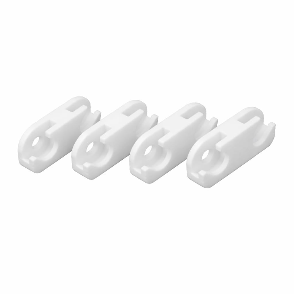 4 Pack Shoe Cabinet Hinges, Compatible with IKEA HEMNES, BISSA, GREVBÄCK – Stronger Reinforced Design – Replacement Part No. 110364 and 116713 – Perfect fit