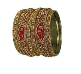 RAJEEV KUMAR ENTERPRISES Bridal CHUDA for Newly married, Bridals, Girls, Women Matching Set Combo-RED (M) (B0BQFMHYHF) Amazon Price History, Amazon Price Tracker