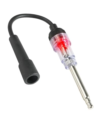 Flaconi Probador de Bujías de Coche,Probador de Bobinas de Encendido del Motor,Probador de Bujías,Probador de Encendido del Motor,Adecuado para Automóviles,Camiones,Motocicletas,Cortadoras de Césped