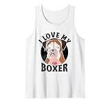 Photo Gallery i love my boxer, boxer per cani canotta Photo Gallery i love my boxer, boxer per cani canotta