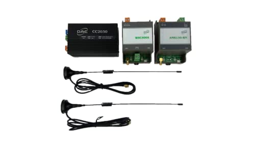 DAE CC2030 KIT+AMR130-RN KIT+DAE WSC500A Connected Wirelessly, read 1 Water Meter by PC, Cell Phone, generate billing report