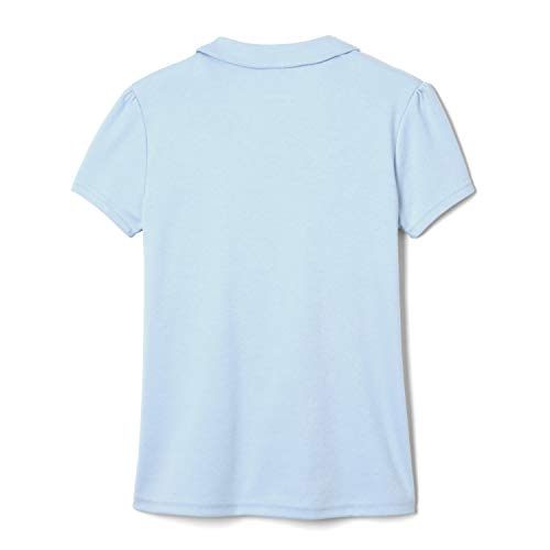 Image of French Toast Toddler Girls Short Sleeve Peter Pan Collar Polo